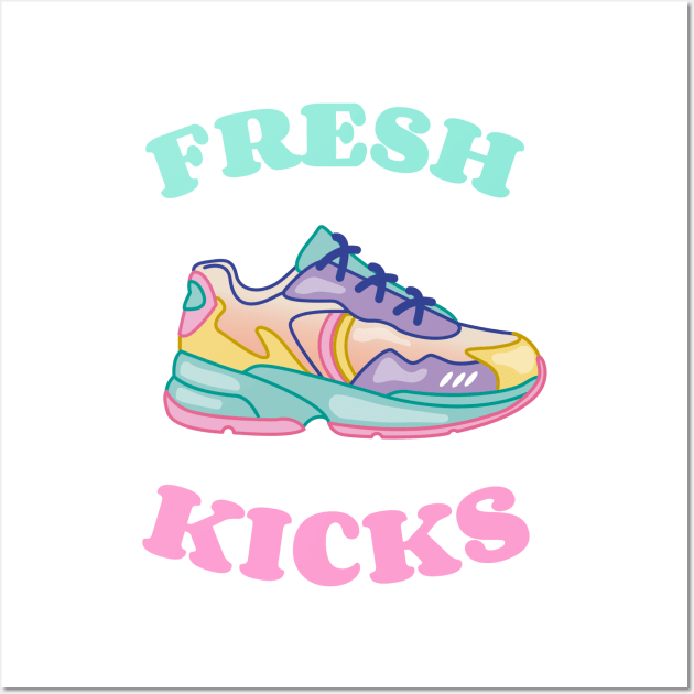 Fresh Kicks Wall Art by rianfee